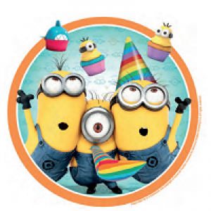 Edible Printed Cake Toppers - Licensed - Despicable Me